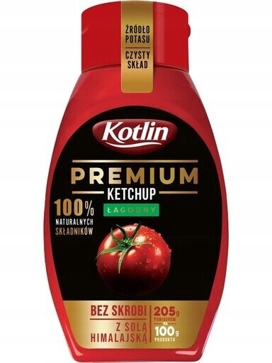 5 x Kotlin Kečup jemný prémiová himalájská sůl 450 g