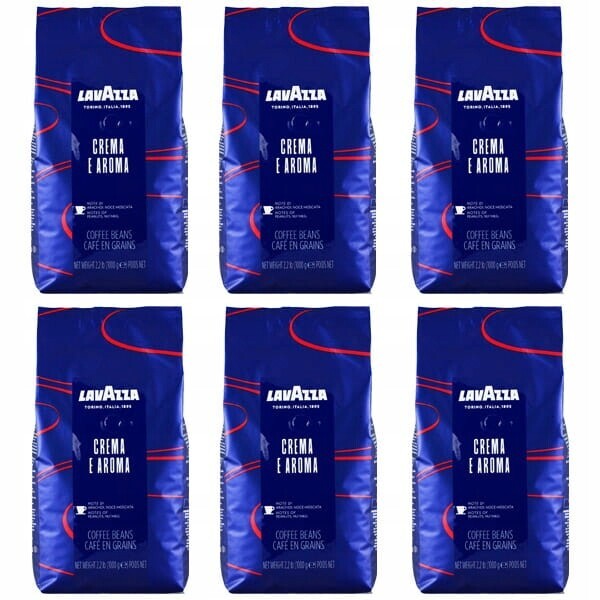 Blue crema Káva Lavazza Crema e Aroma Blue 6000 g 6 kg