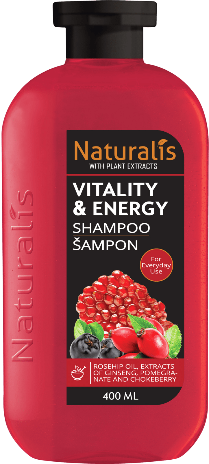 NATURALIS Šampon - Vitality & Energy 400 ml