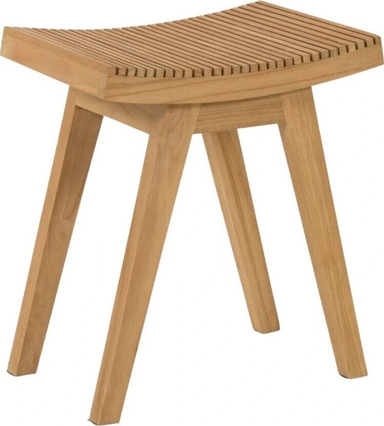 Stolička z teakového dřeva v přírodní barvě Vicentina – Kave Home