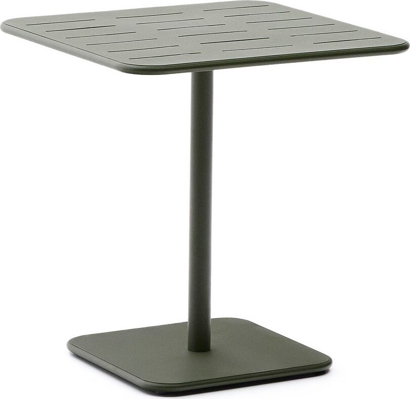 Ocelový zahradní jídelní stůl 70x70 cm Brai – Kave Home