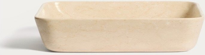 Béžové kamenné umyvadlo 55x35 cm Darnen – Kave Home