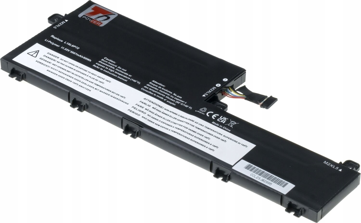 Baterie T6 Power pro Lenovo ThinkPad P15v Gen 2