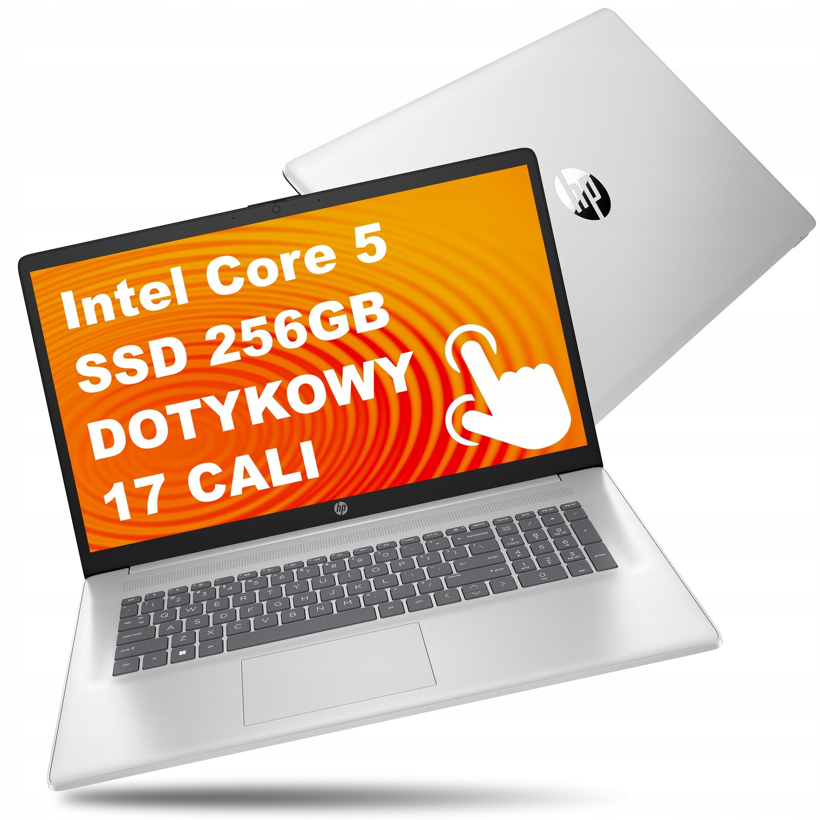 Notebook Hp 17 Velká Dotyková obrazovka Core 5 120U 8GB 256GB Ssd Win 11