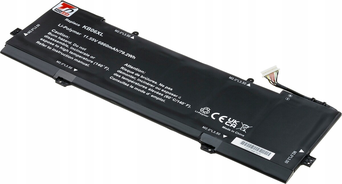 Baterie T6 Power pro Hp Spectre 15-bl100 x360 série