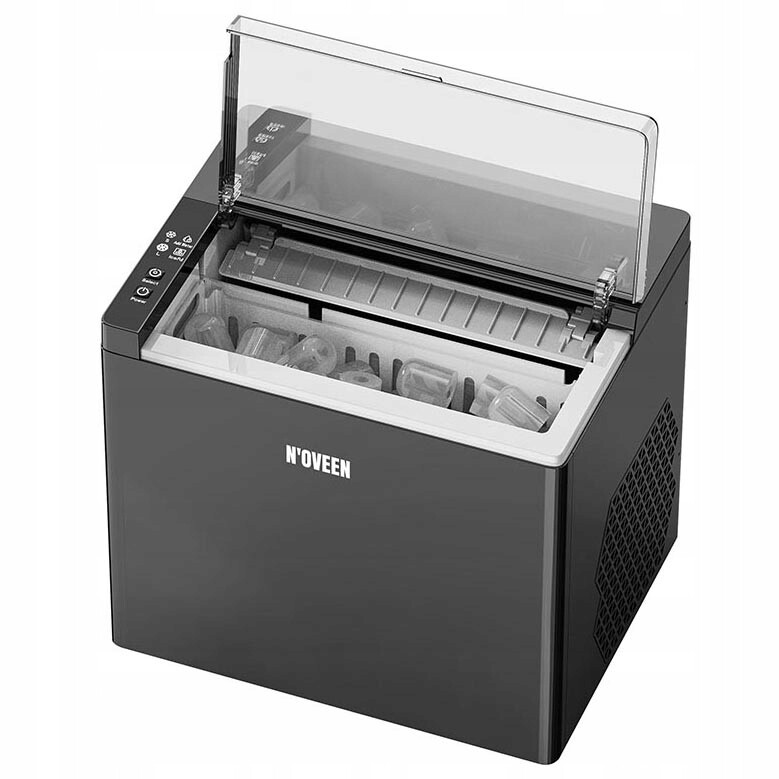 Kostkovačka Ledu Domácí Kompaktní 2 Velikosti Kostek 12kg/24h