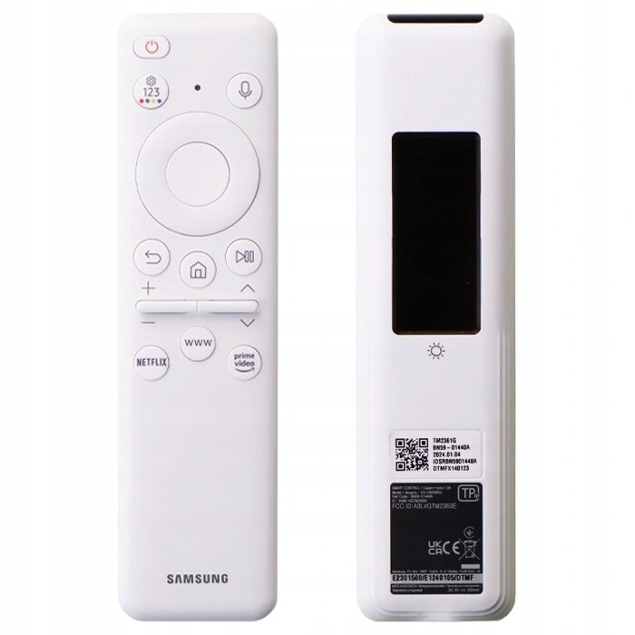 Dálkový Ovladač Pro Televizor Samsung Smart Tv BN59-01440A Originální Bílé