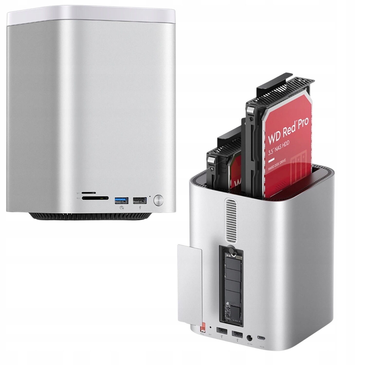 Dokovací Stanice Hub S Kapsami Pro Pevné Disky Ssd/hdd Do 56 Tb Orico