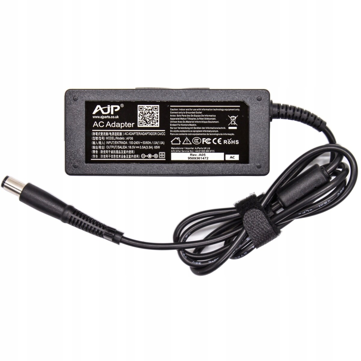 Napájecí zdroj Ajp 65 W 18.5 V 3.5 A 7.4 mm x 5.0 mm napájecí kabel