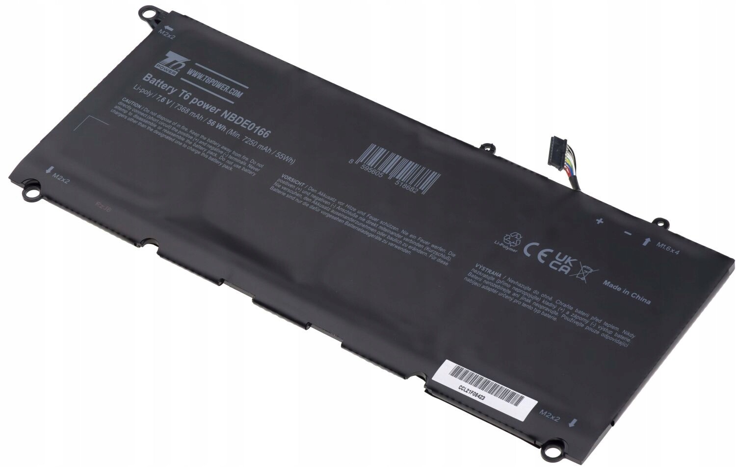 Baterie T6 Power pro notebook Dell – 0DRRP