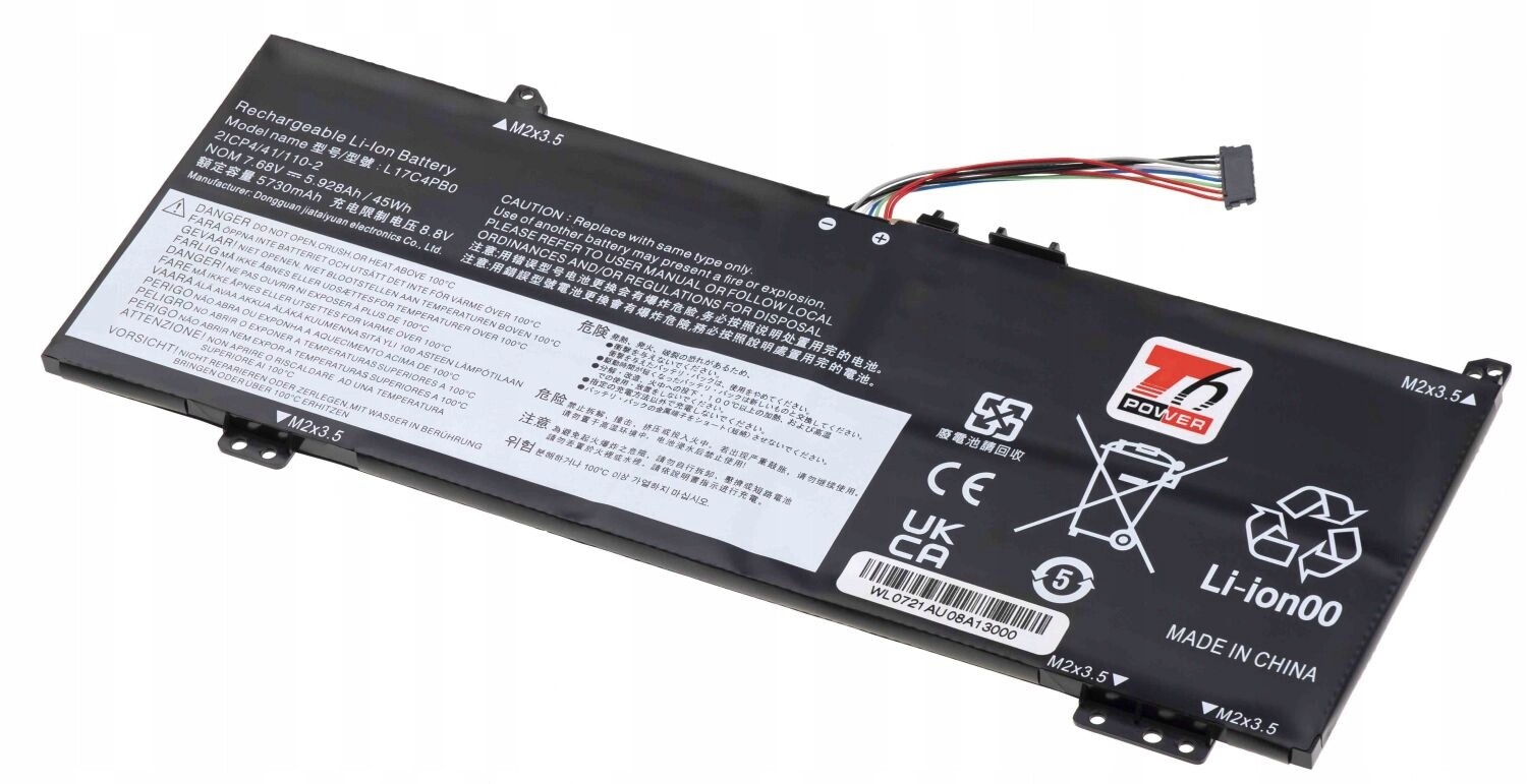 Baterie T6 Power pro Lenovo IdeaPad 530S-14ARR