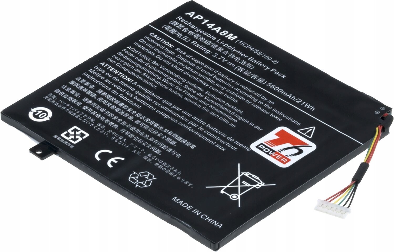 Baterie T6 Power pro notebook Acer AP14A4M