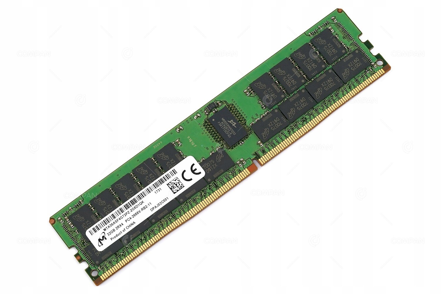 Paměť Micron 32GB DDR4 2666MHz Rdimm Ecc server MTA36ASF4G72PZ-2G6D1