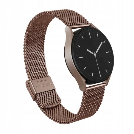 Burga Metal Mesh elegantní univerzální milánský náramek 20 mm rosegold