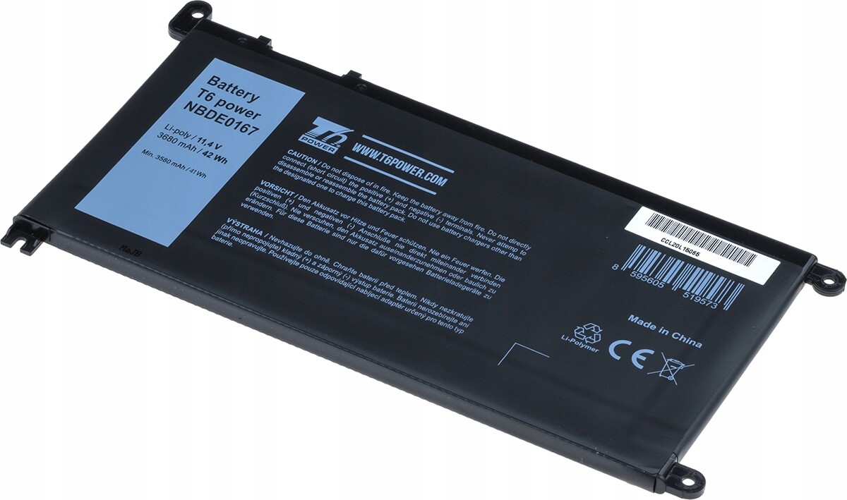 Baterie T6 Power pro Dell Inspiron 15 5570
