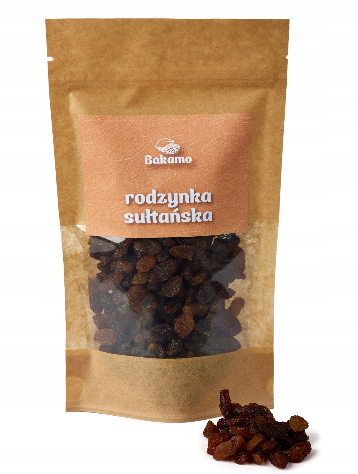 Rozinky sultánky rozinky sultánky světle hnědé, čerstvé 1 kg, 1000 g, Bakamo