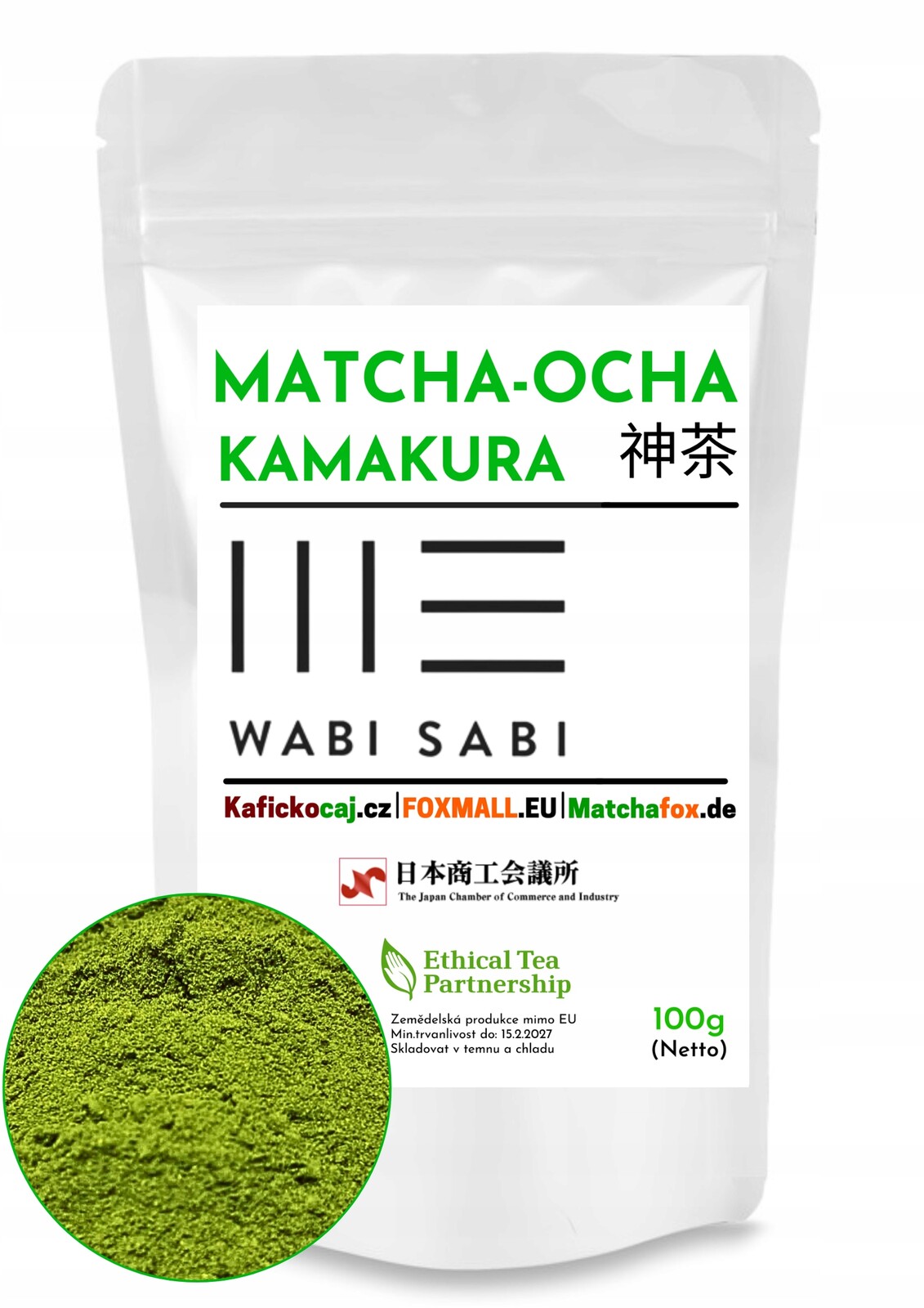 Matcha – Premium – Japonská Kamakura – Ručně drcená – 1. kolekce 1 kg
