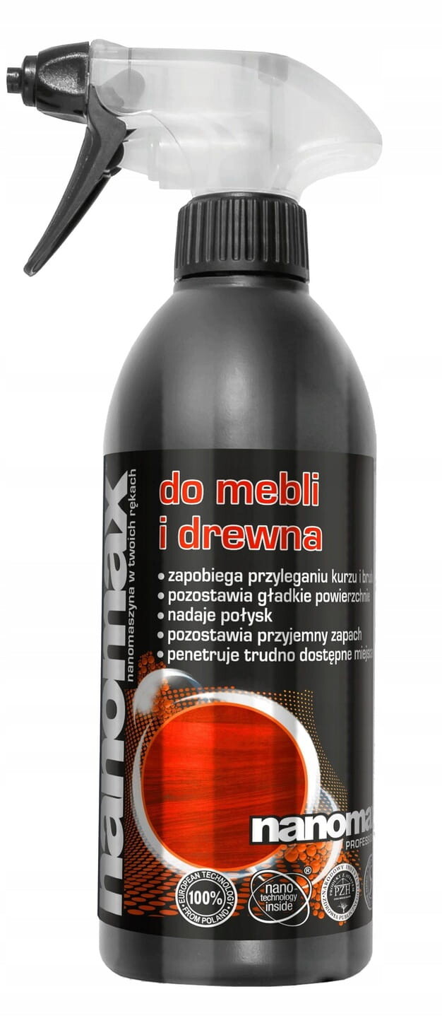 Nanomax čisticí a ošetřující přípravek na nábytek 500 ml