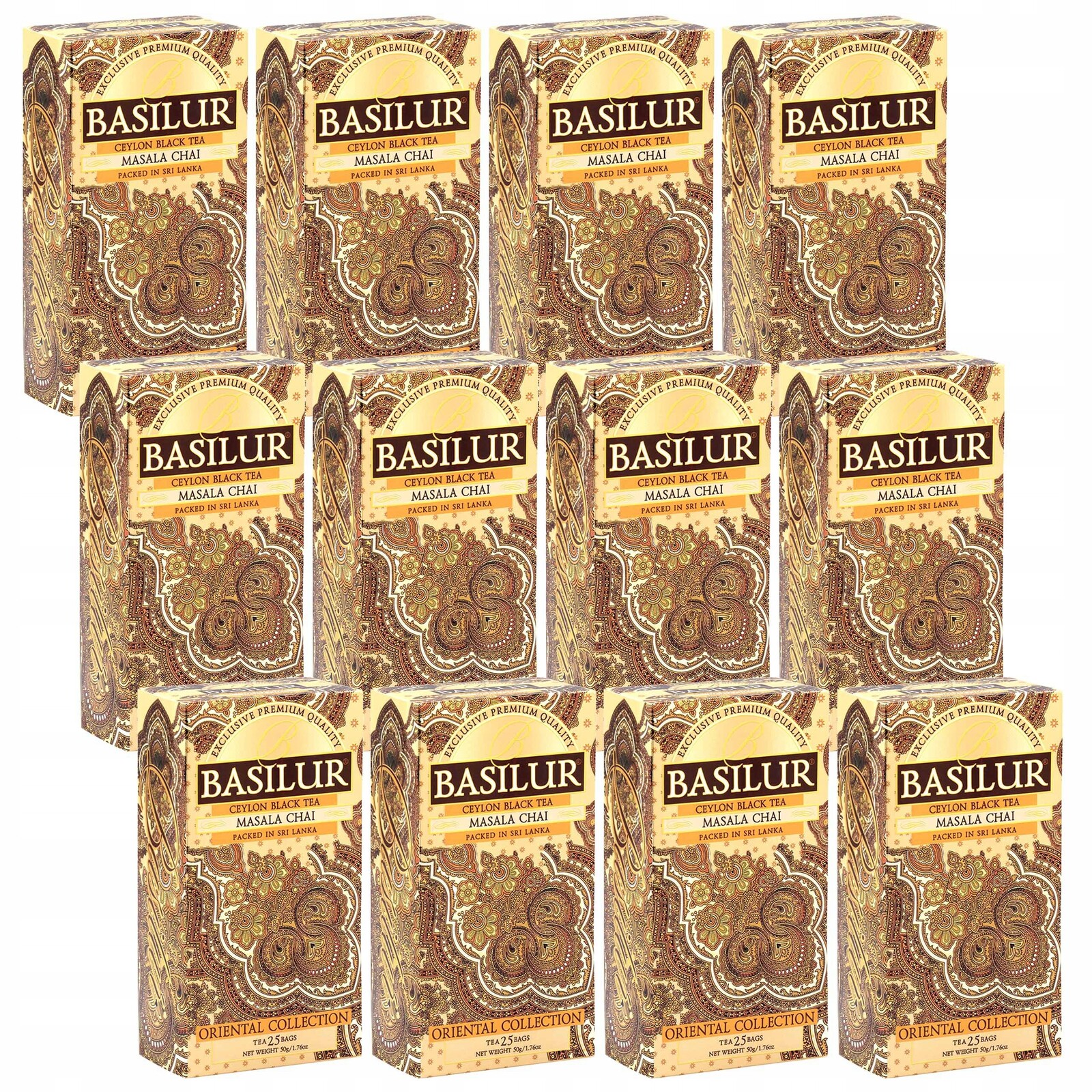 Basilur Masala Chai Černý čaj v sáčcích 25x2 g