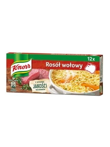 8 x Hovězí vývar Knorr 120 g