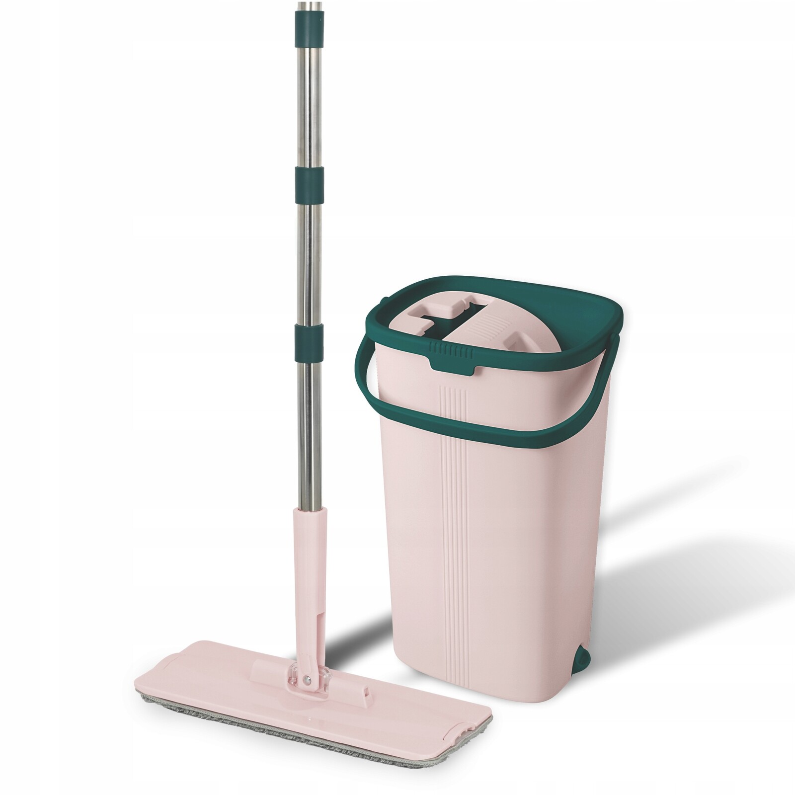 Sada malých plochých rotačních mopů Handy York se ždímačem