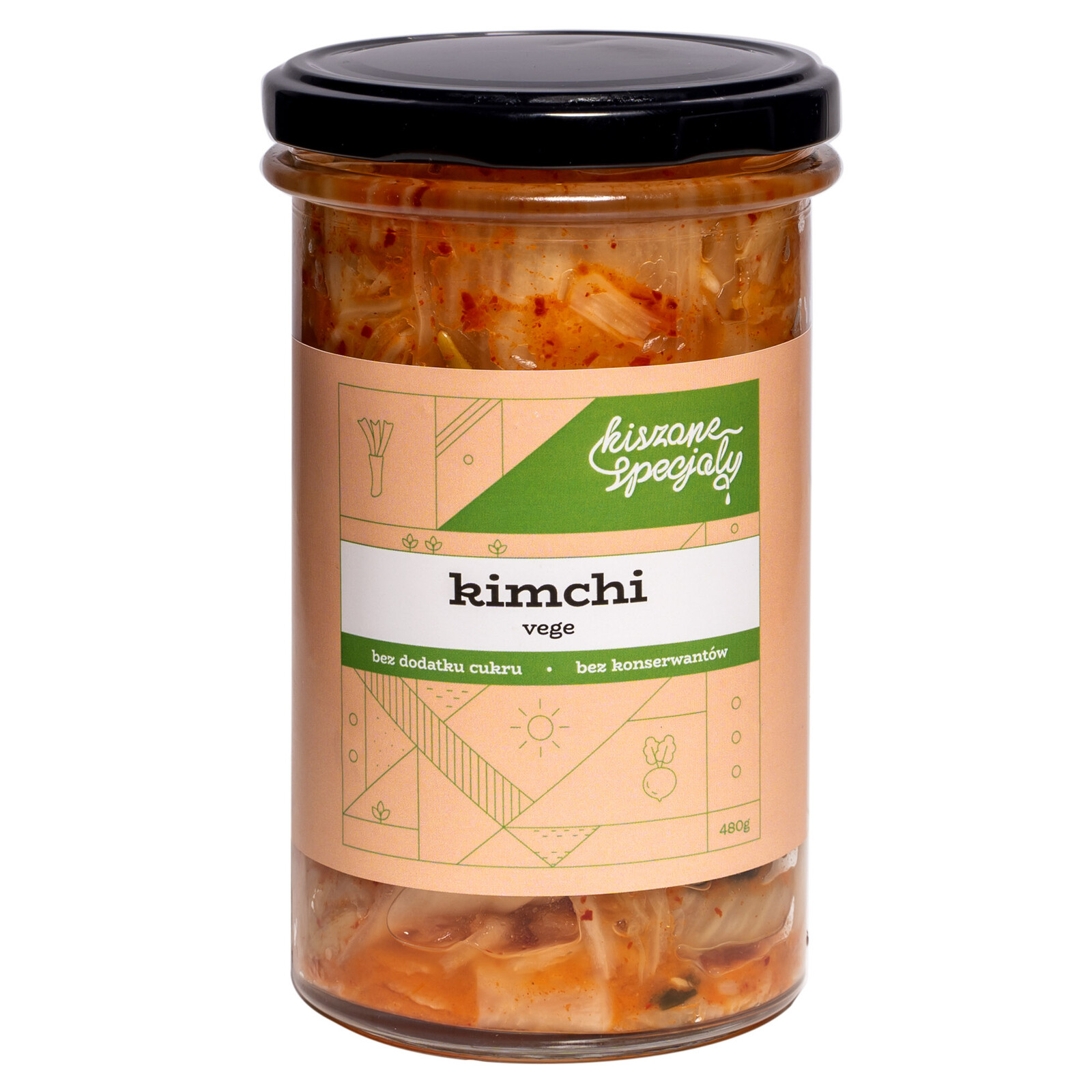 Kimchi vege s wakame 480 g