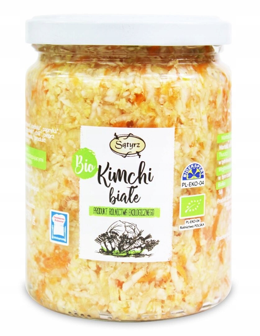 Sątyrz Kimchi bílé Bio 500 ml