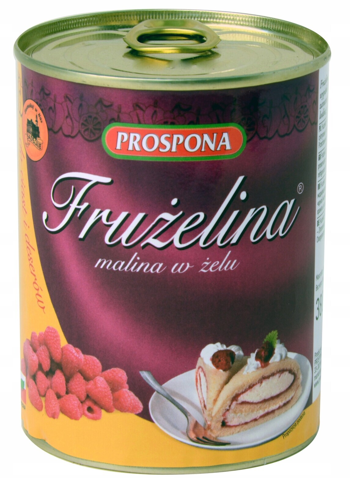 Prospona Fruželina malina v gelu 380 g