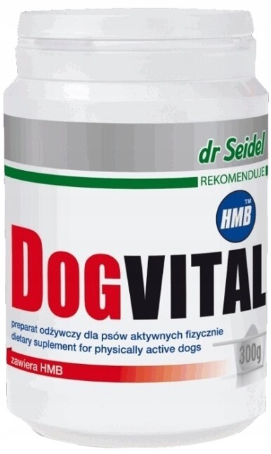 Dr Seidel Dog-Vital Výživný doplněk stravy s Hmb pro psa 300 g