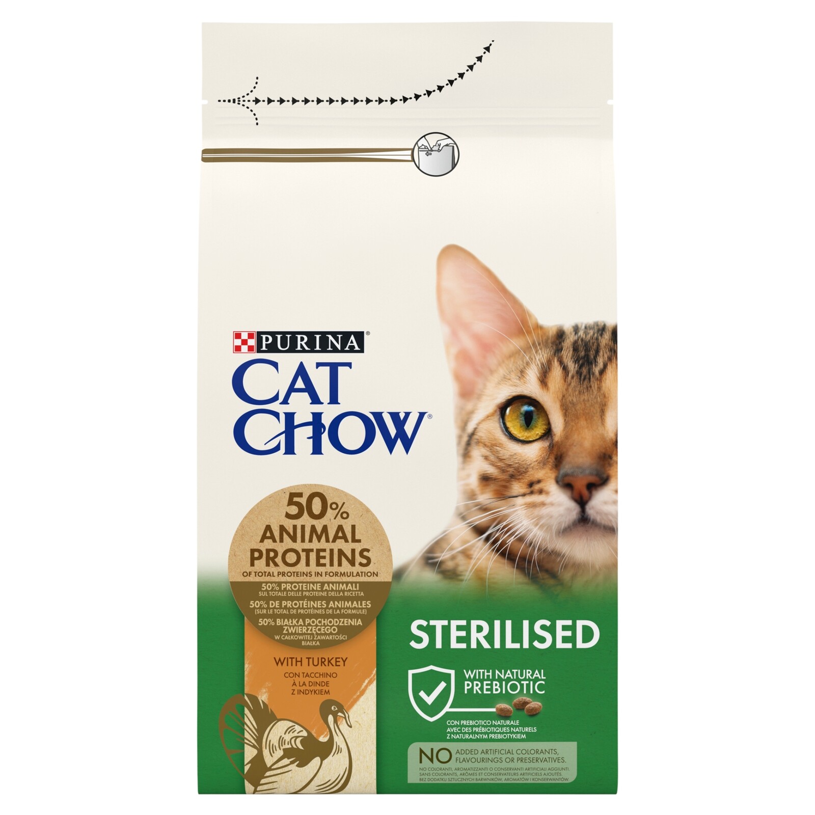 2X Cat Chow Sterilized krůta 1,5 kg