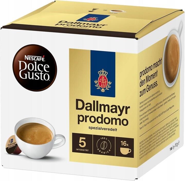 Dallmayr Prodomo Nescafe Dolce Gusto Kapsle 16 kusů