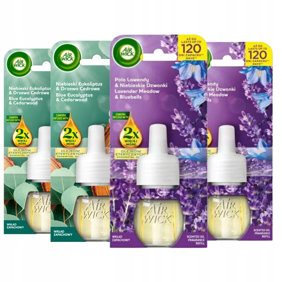 Air Wick Elektrická náplň MIX vůní 4x19 ml