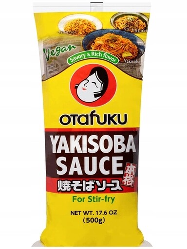 2x Omáčka Yakisoba Vegan 500 g Otafuku