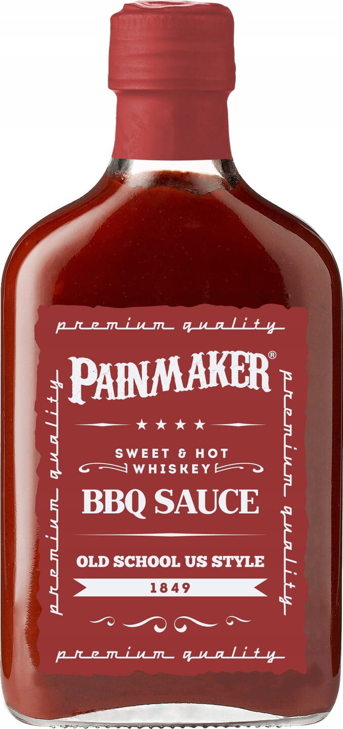 Painmaker Bbq Sladká a pálivá Whiskey omáčka 195ml