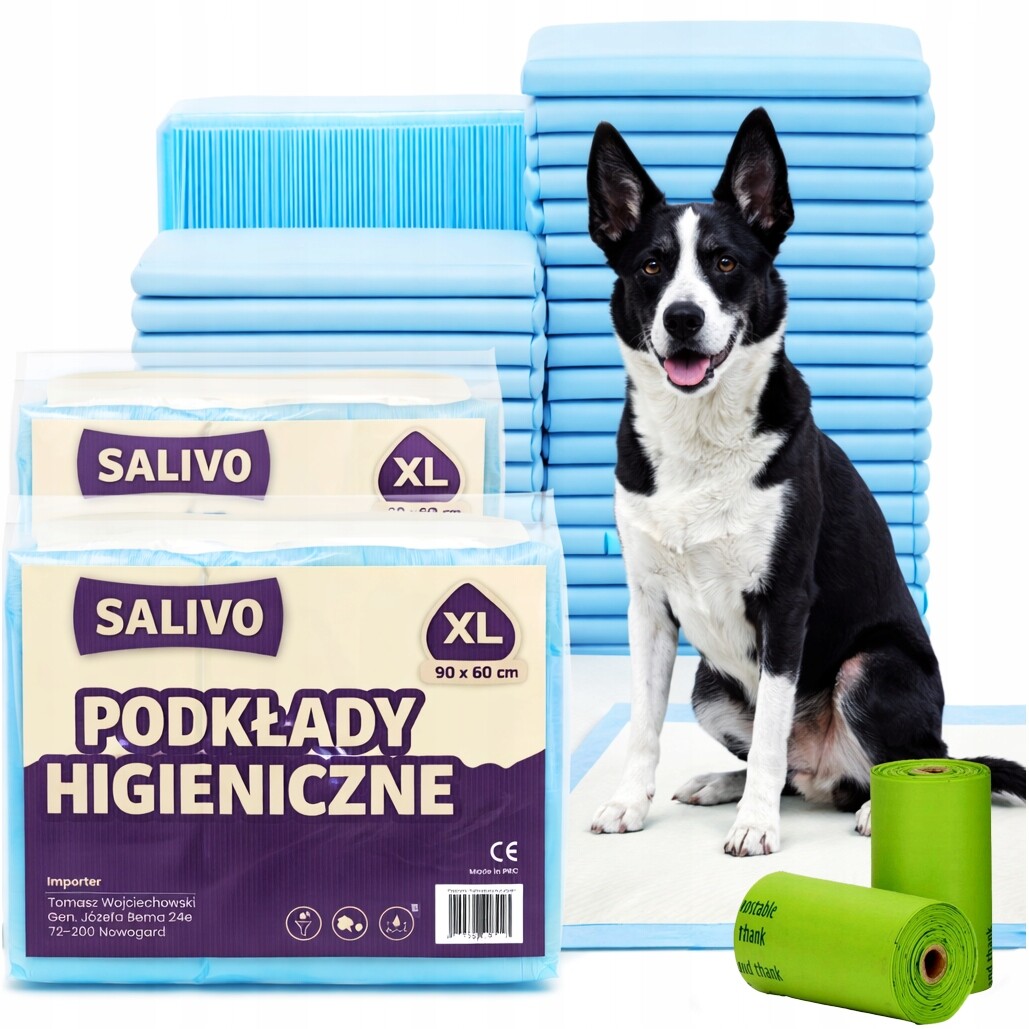 Hygienické Podložky Pro Psy Na Jedno Použití Podložky 90x60 100 Ks Dárek