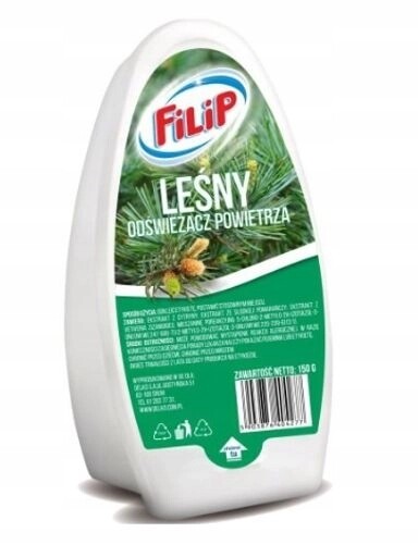 10 x Filip, Osvěžovač vzduchu v gelu Lesní, 150 g