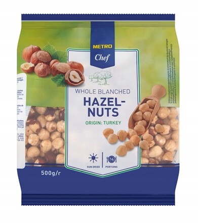 Metro Chef Lískové ořechy blanšírované 500 g