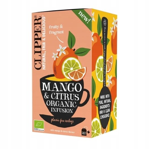 Clipper Čaj s příchutí manga a citrusových plodů Bio