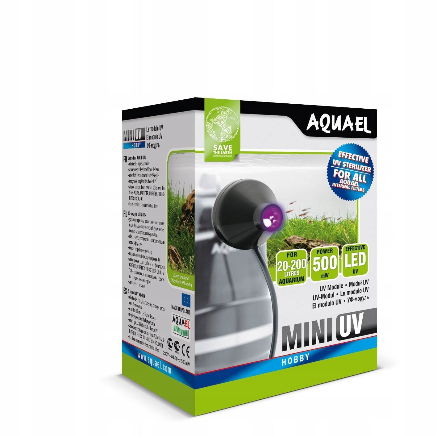 Aquael Mini Uv sterilizátor