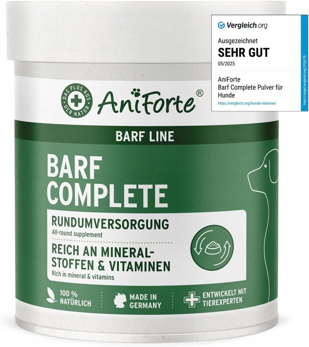 AniForte Barf Complete pro psy 500g – Přírodní doplněk stravy pro Barf krmení