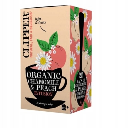 Clipper Čaj čaj s broskvovou příchutí Bio