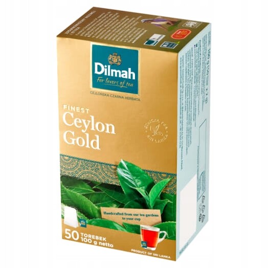 Dilmah Ceylon Gold Čaj 50 sáčků ex.