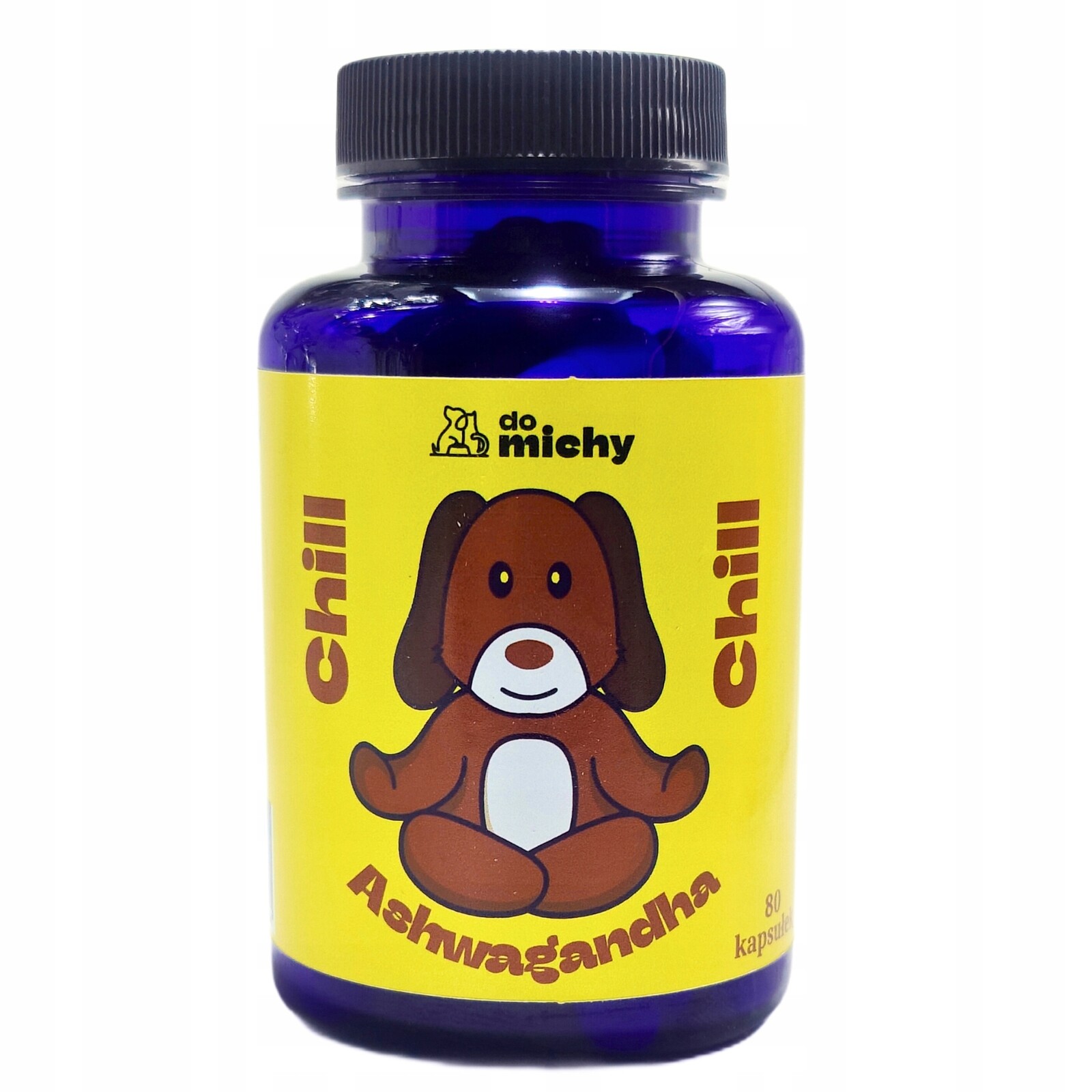 Chill Ashwagandha pro psa kapsle 80ks Do michy na stres sada 2 balení