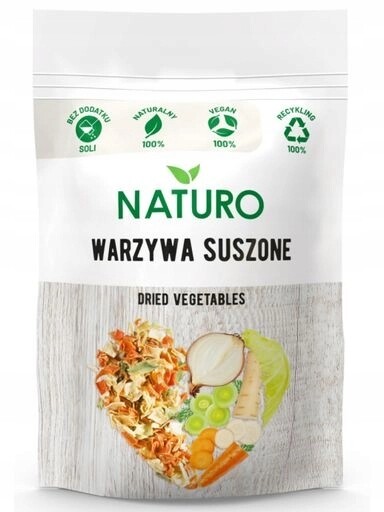 8 x Naturo Sušená zelenina 65 g