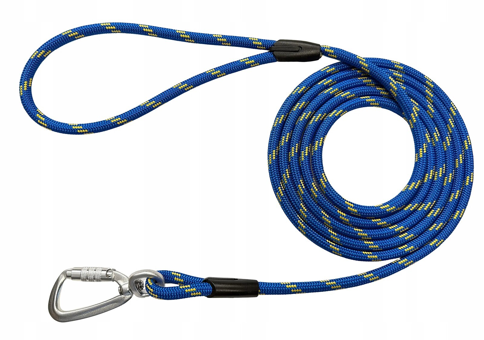 Vodítko pro psa 400 kg Tréninkové modrožluté 3 metry