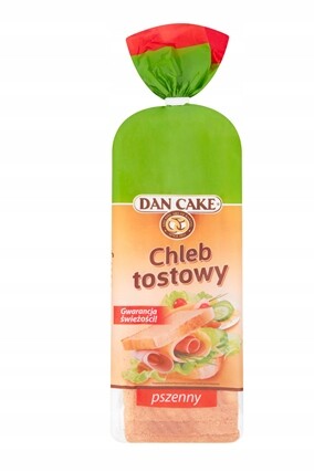 Dan Cake Pšeničný toastový chléb 500 g 8 kusů
