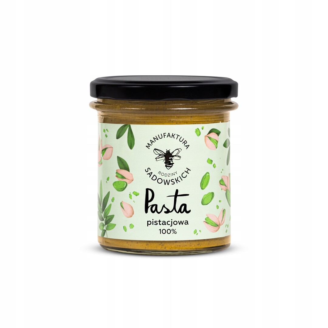 Pistáciová pasta 300 g Pasieki Rodiny Sadowskich