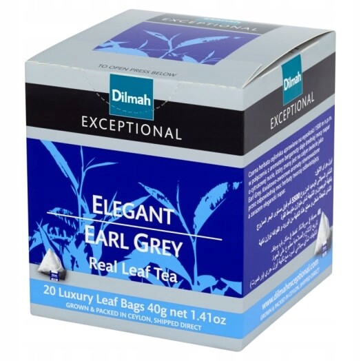 Dilmah Exceptional Čaj černý Elegant Earl Grey 20 sáčků ex.