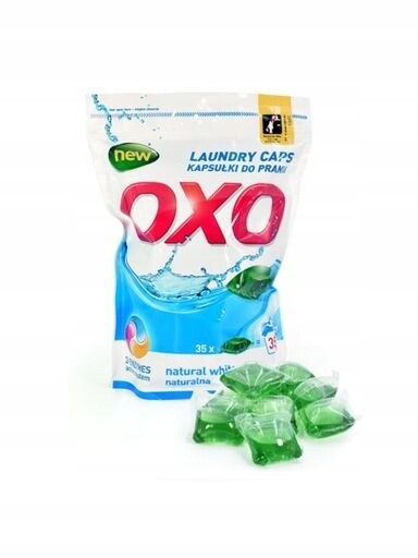 2x Oxo – Kapsle na bílé prádlo 35ks