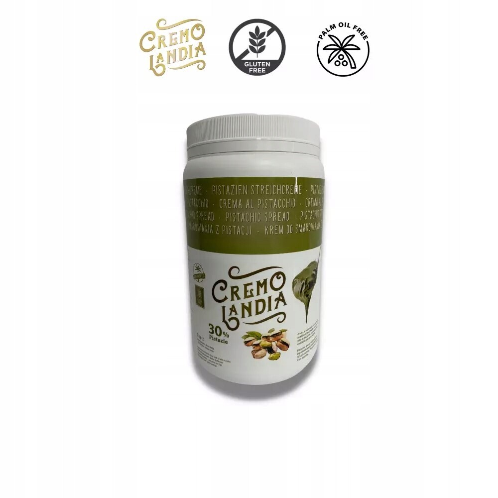 Pistáciový krém na plnění CremoLandia Liquid 2 kg